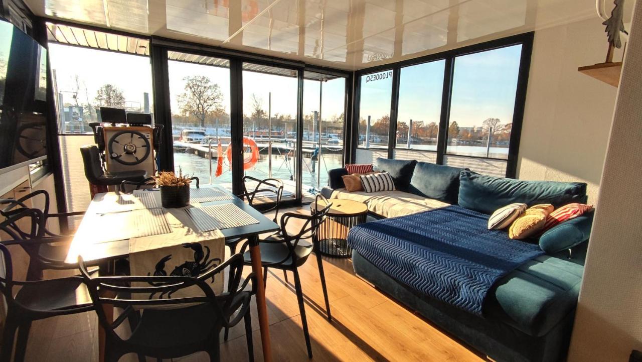 Houseboat Water King Apartament Plywajacy Dom Na Wodzie, 7 Os ヴロツワフ エクステリア 写真