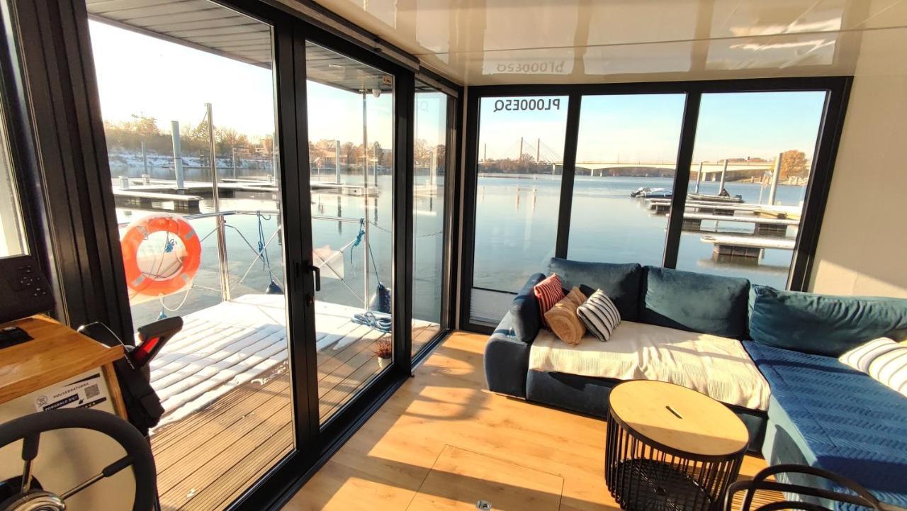 Houseboat Water King Apartament Plywajacy Dom Na Wodzie, 7 Os ヴロツワフ エクステリア 写真